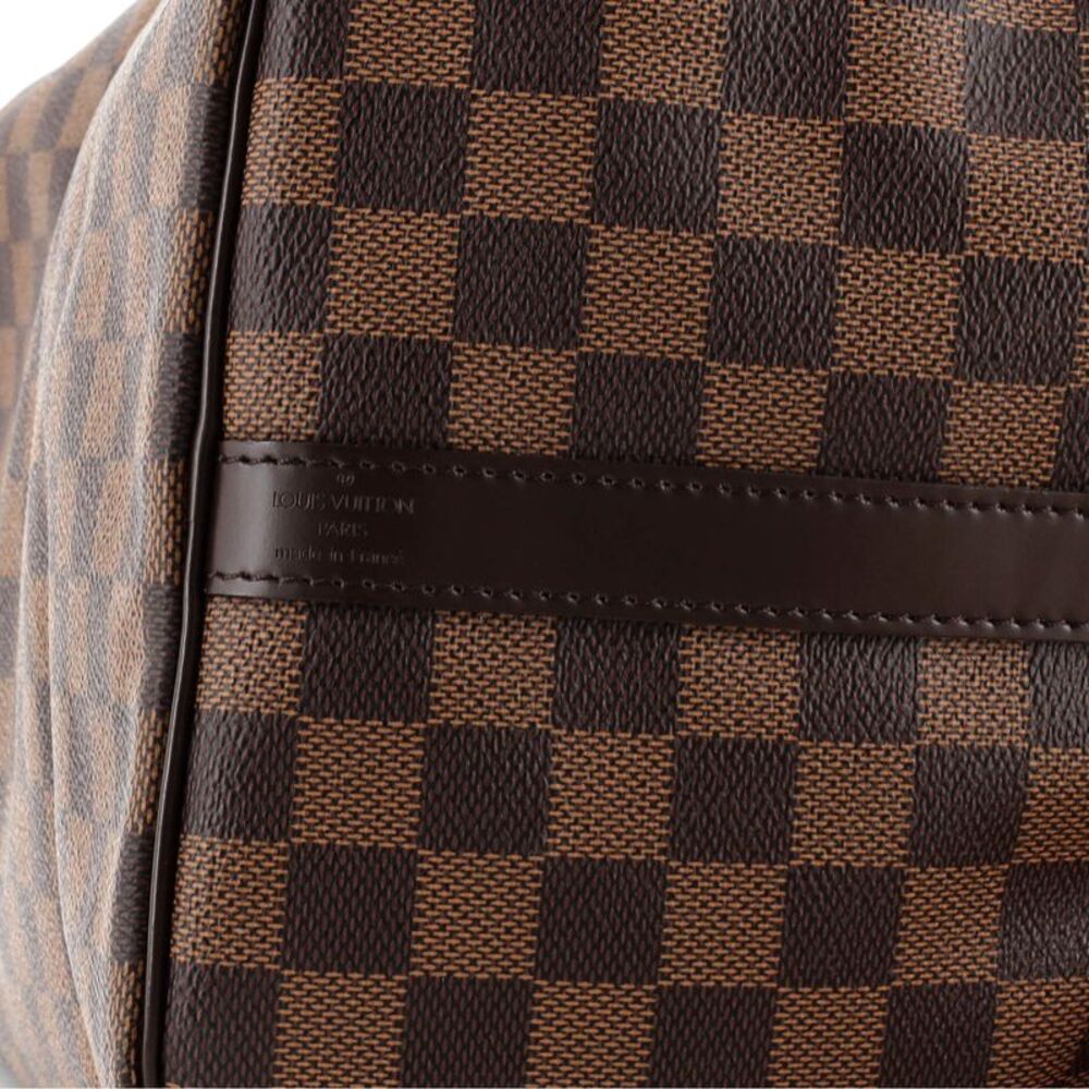Louis Vuitton Speedy Bandouliere Bag Damier 35 Brown - Picture 8 of 9